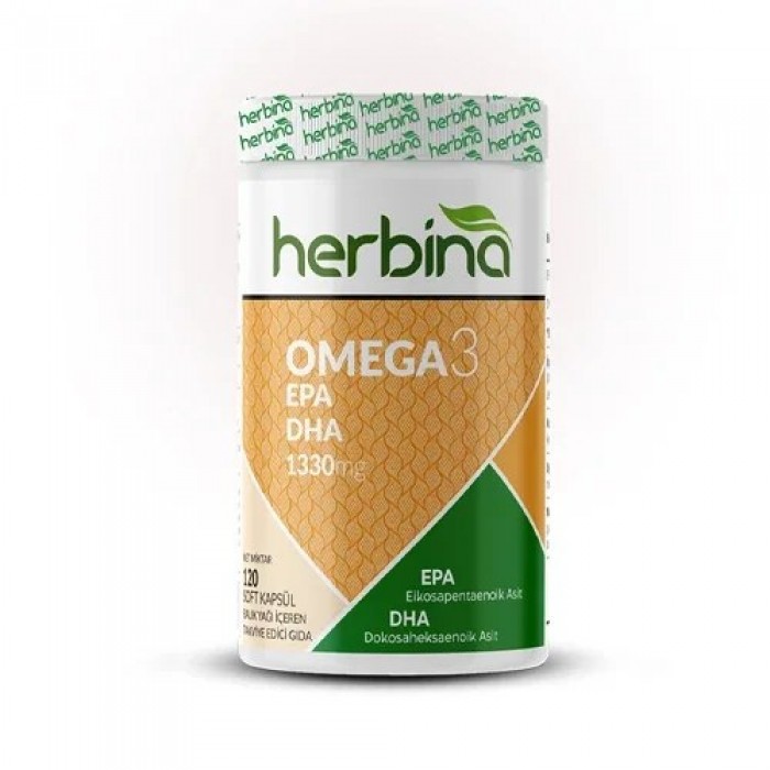 HERBİNA OMEGA-3 120 KAPSÜL