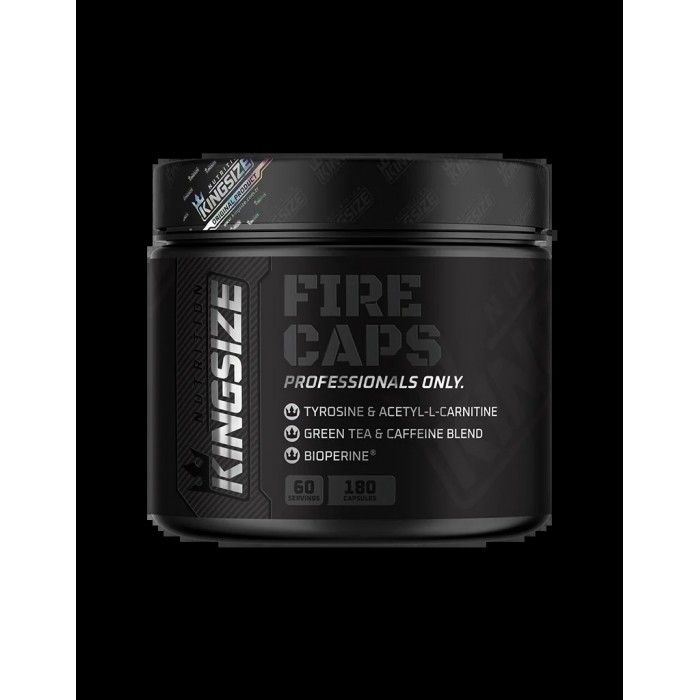 KINGSIZE NUTRITION FIRE CAPS 180 CAPSUL