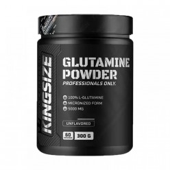 KİNGSİZE NUTRİTİON GLUTAMINE POWDER 300 GR AROMASIZ