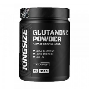 KİNGSİZE NUTRİTİON GLUTAMINE POWDER 300 GR AROMASIZ