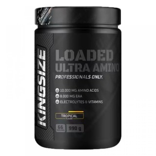 KİNGSİZE NUTRİTİON LOADED ULTRA AMİNO-EAA 990 GR TROPİKAL MEYVE