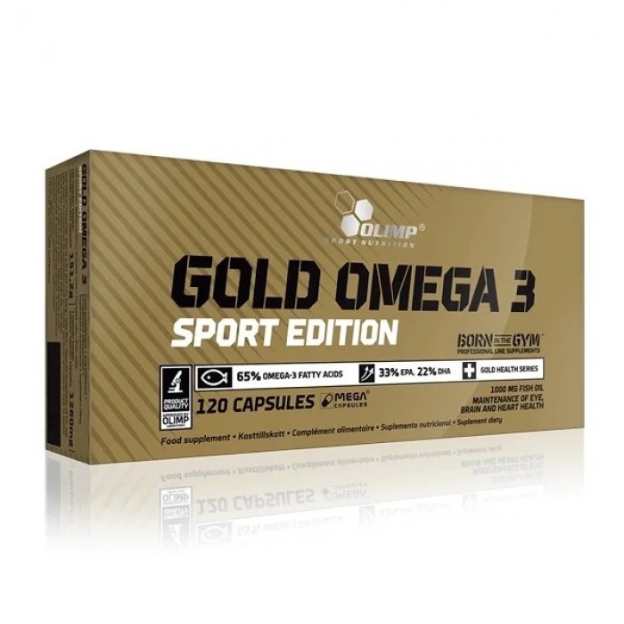 OLİMP GOLD OMEGA-3 SPORT EDİTİON 120 KAPSÜL