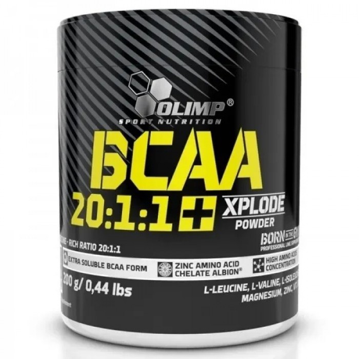 OLİMP BCAA 20:1:1 + XPLODE POWDER 200 GR OLİMP BCAA 20:1:1 + XPLODE POWDER 200 GR