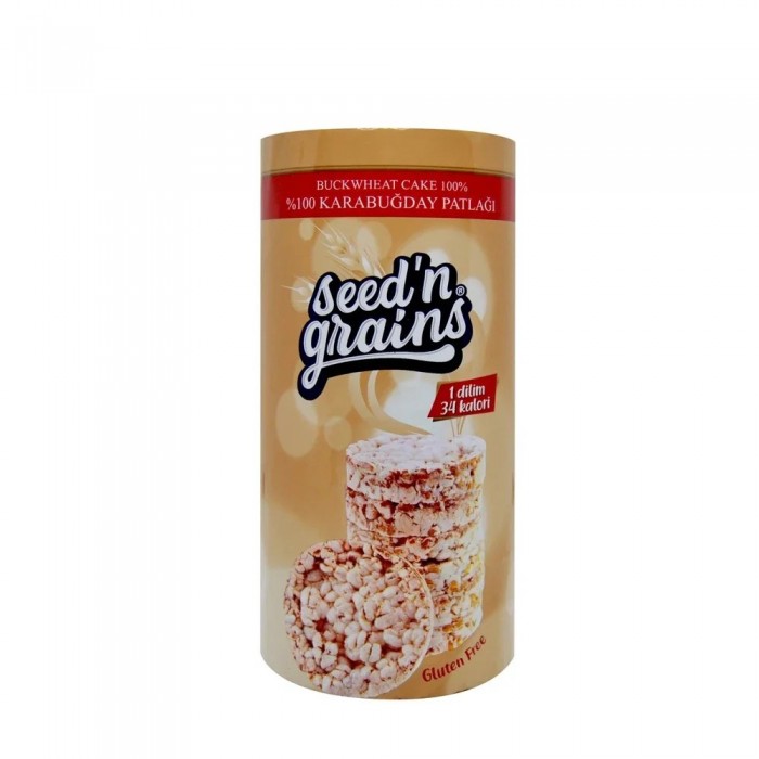 SEED'N GRAİNS KARABUĞDAY PATLAĞI 125 GR