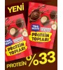 SÜTLÜ ÇİKOLATA KAPLAMALI PROTEİN TOPLARI