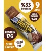 TRİO MOVE ÇİKOLATA KAPLAMALI 50 GR PROTEİN BAR - %33 PROTEİN, 50 GR x 9 ADET