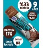TRİO MOVE ÇİKOLATA KAPLAMALI 50 GR PROTEİN BAR - %33 PROTEİN, 50 GR x 9 ADET