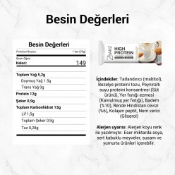 ZBARZ Bademli Hindistan Cevizli Yüksek Proteinli Bar